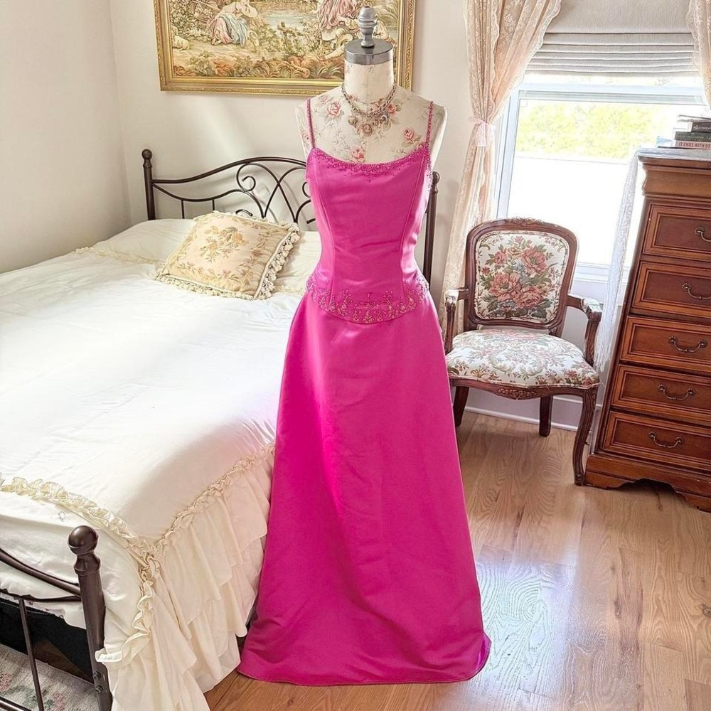 Pink fairy Prom Dress  Y2K Ginnis Fashion